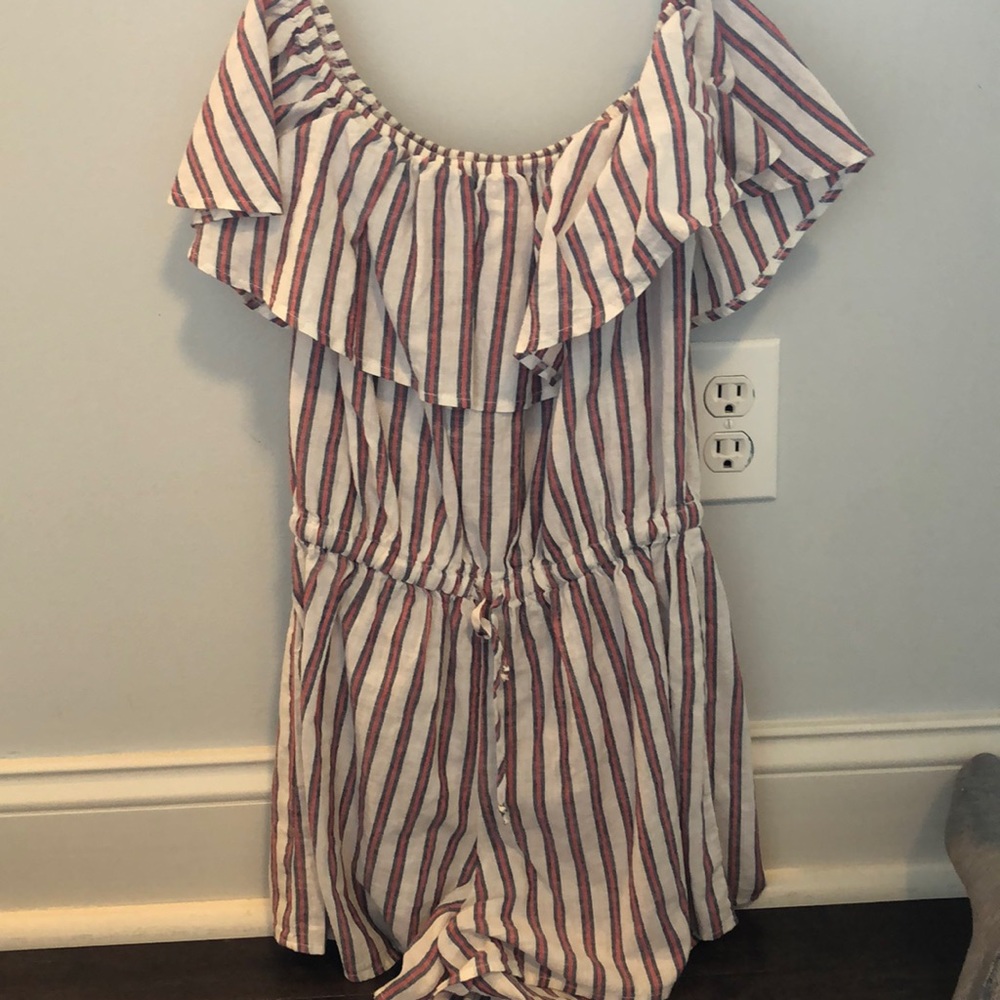 Off the shoulder romper